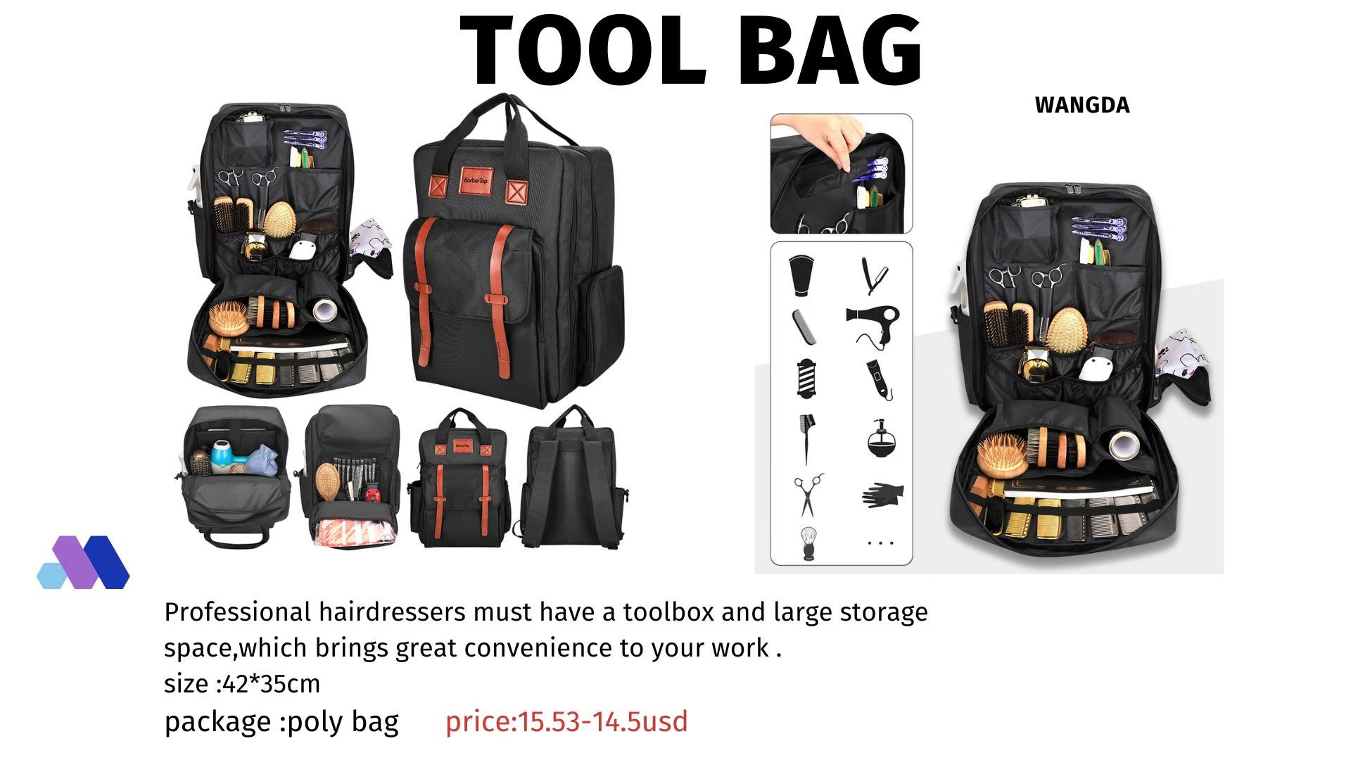 salon tool bag